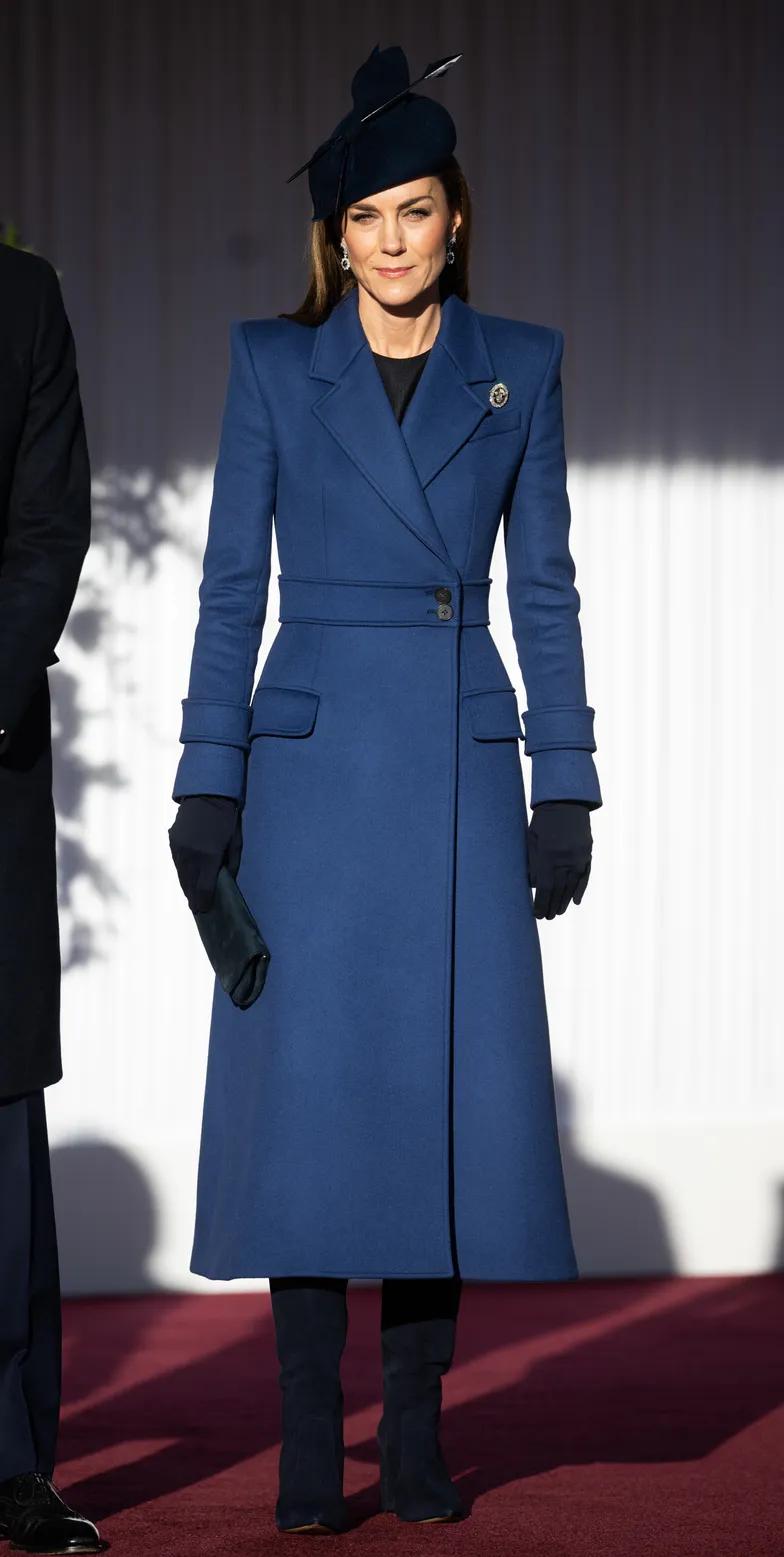 Герцогиня Кейт и принц Уильям приветствуют президента Германии