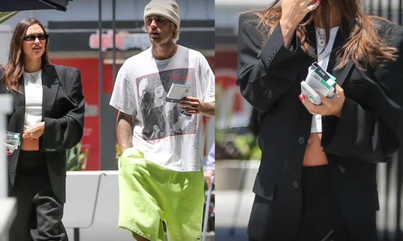 Хейли Бибер выставила напоказ свой обнаженный беременный