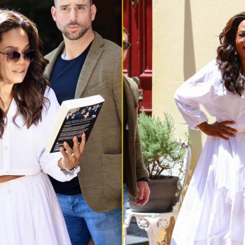 Похудевшая Опра Уинфри выходит из своего отеля в Сиднее