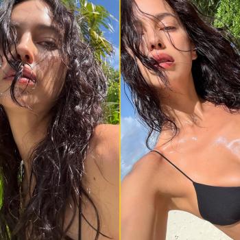 Ирина Шейк демонстрирует свою потрясающую фигуру в бикини. «Самая красивая женщина на земле»