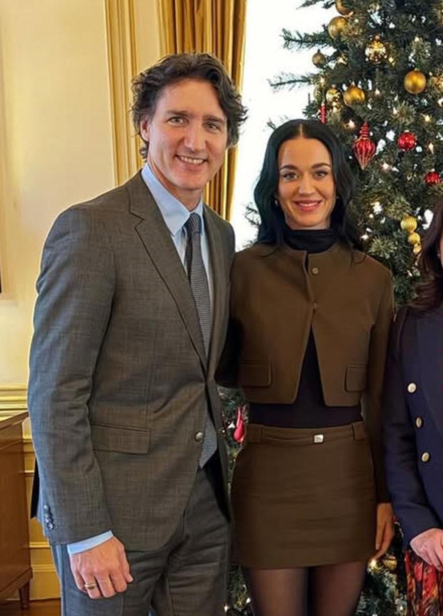 Кэти Перри и Джастин Трюдо на встрече в Японии Кэти Перри и Джастин Трюдо на встрече в Японии