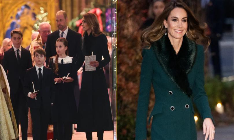 Служба рождественского гимна в Вестминстерском аббатстве