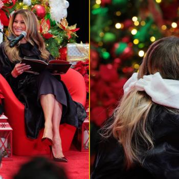 Мелания Трамп продолжила 80-летнюю традицию первых леди. Она выбрала элегантное пальто