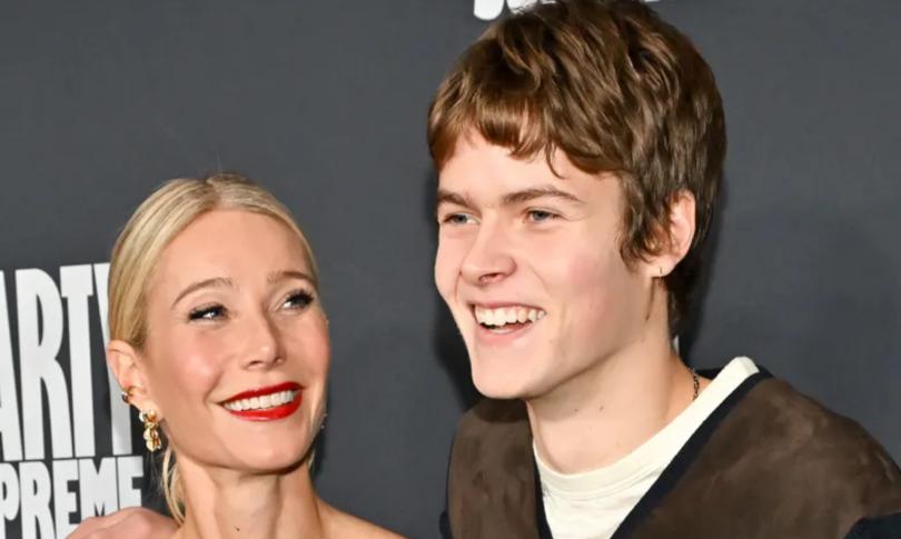 Гвинет Пэлтроу продемонстрировала своего сына на красной дорожке Гвинет Пэлтроу продемонстрировала своего сына на красной дорожке