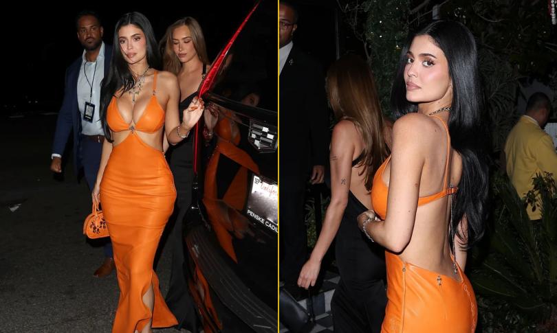 Кайли Дженнер демонстрирует декольте в Вест-Голливуде Кайли Дженнер демонстрирует декольте в Вест-Голливуде