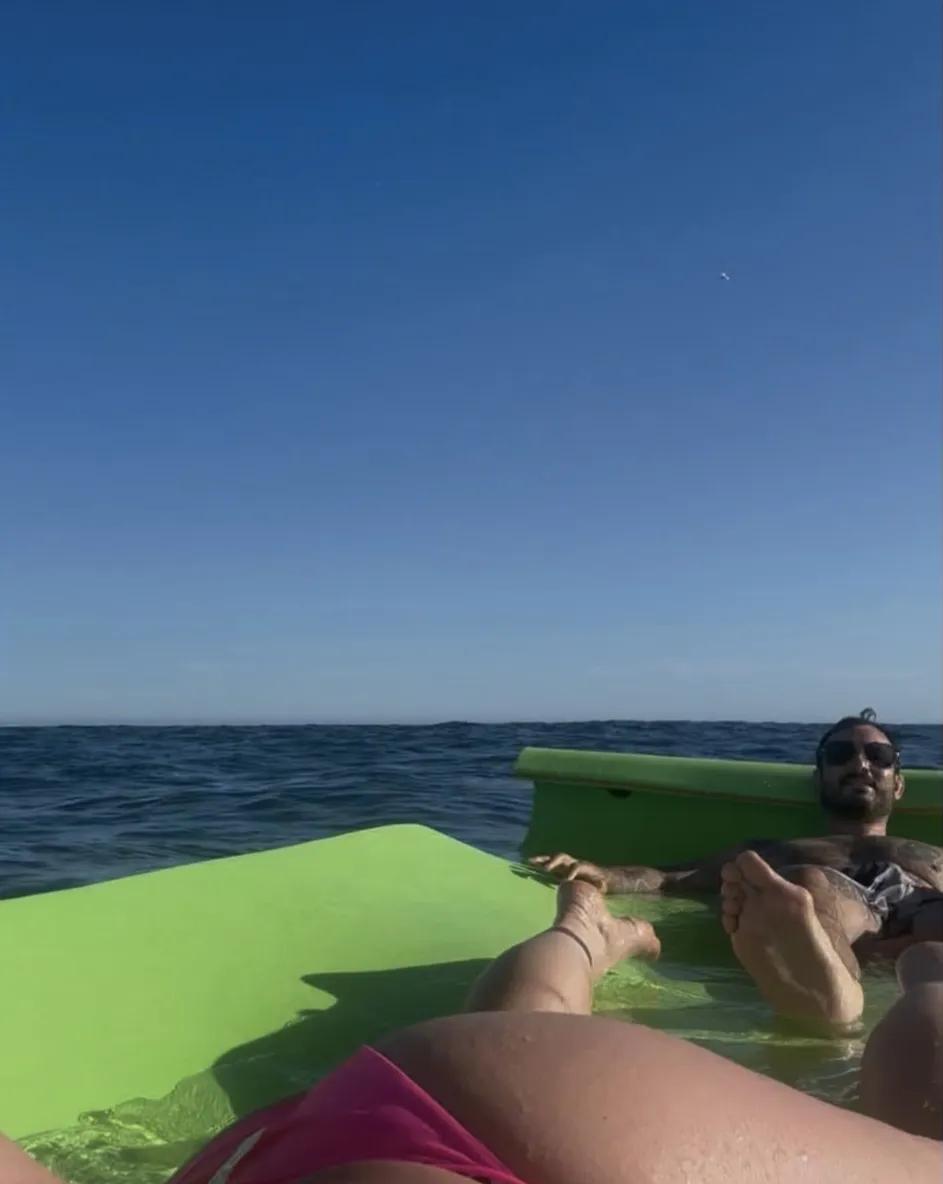 Бритни Спирс с новым парнем на яхте