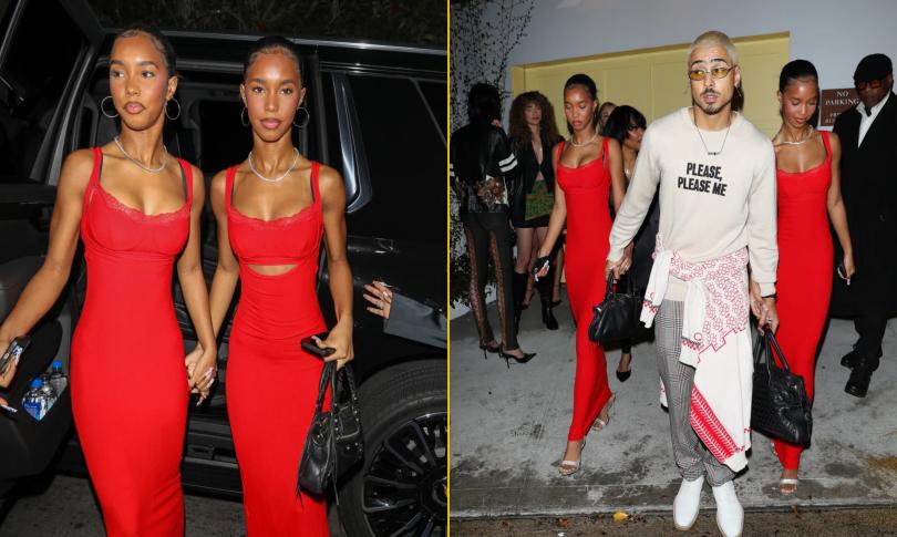 Джесси Джеймс и Д'Лила Стар Комбс на вечеринке Джесси Джеймс и Д'Лила Стар Комбс на вечеринке