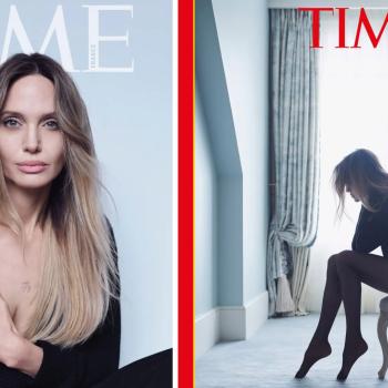 Анджелина Джоли продемонстрировала шрамы после двойной мастэктомии на обложке журнала