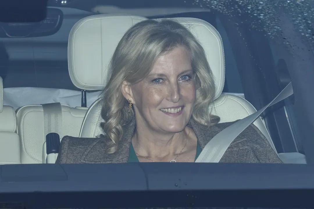 Члены королевской семьи направляются в Букингемский дворец Члены королевской семьи направляются в Букингемский дворец