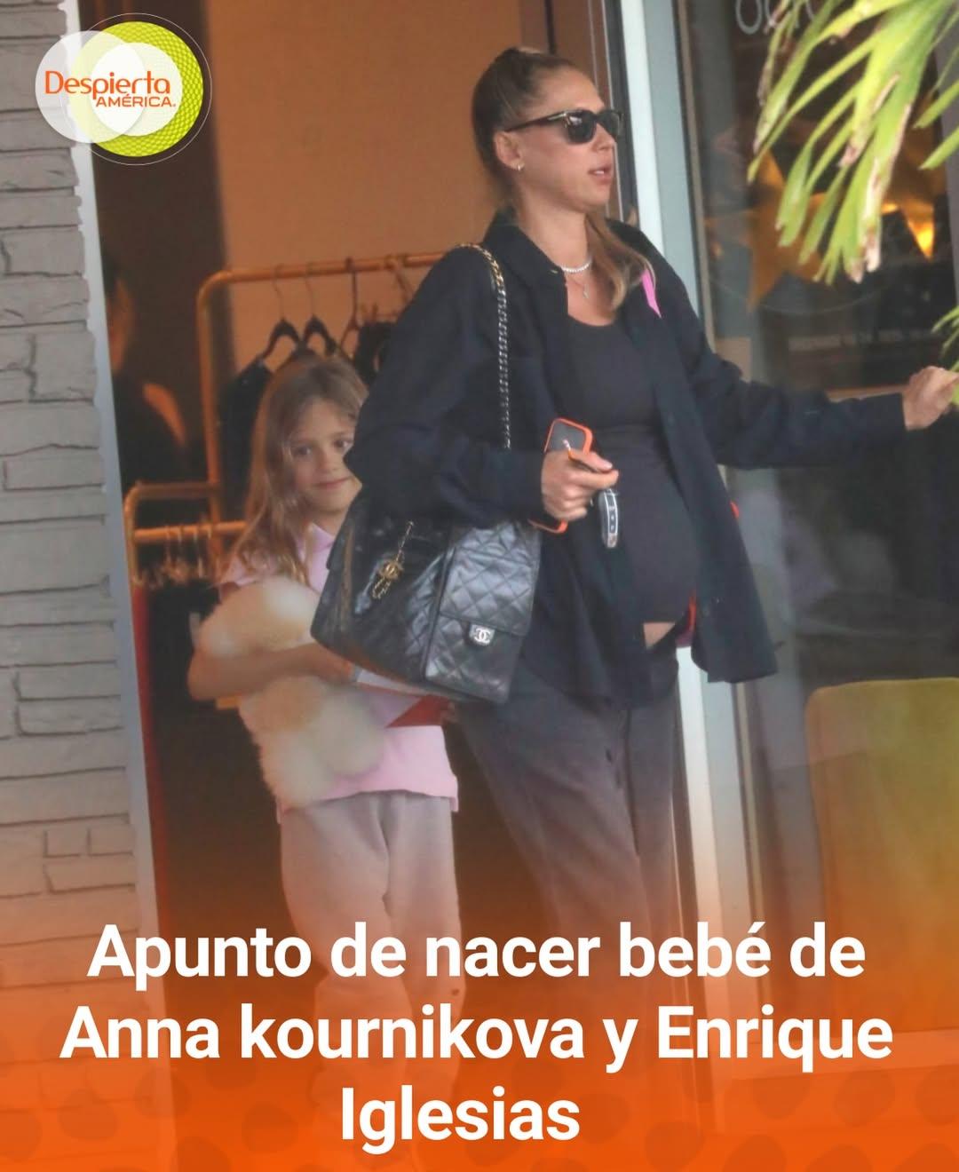 Анна Курникова на позднем сроке беременности в Майами Анна Курникова на позднем сроке беременности в Майами