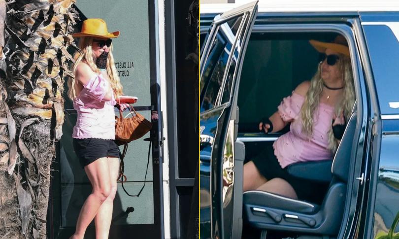 Бритни Спирс вернулась из отпуска в Мексике