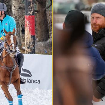 Принц Гарри в мюзикле «Замороженный» с друзьями в Аспене