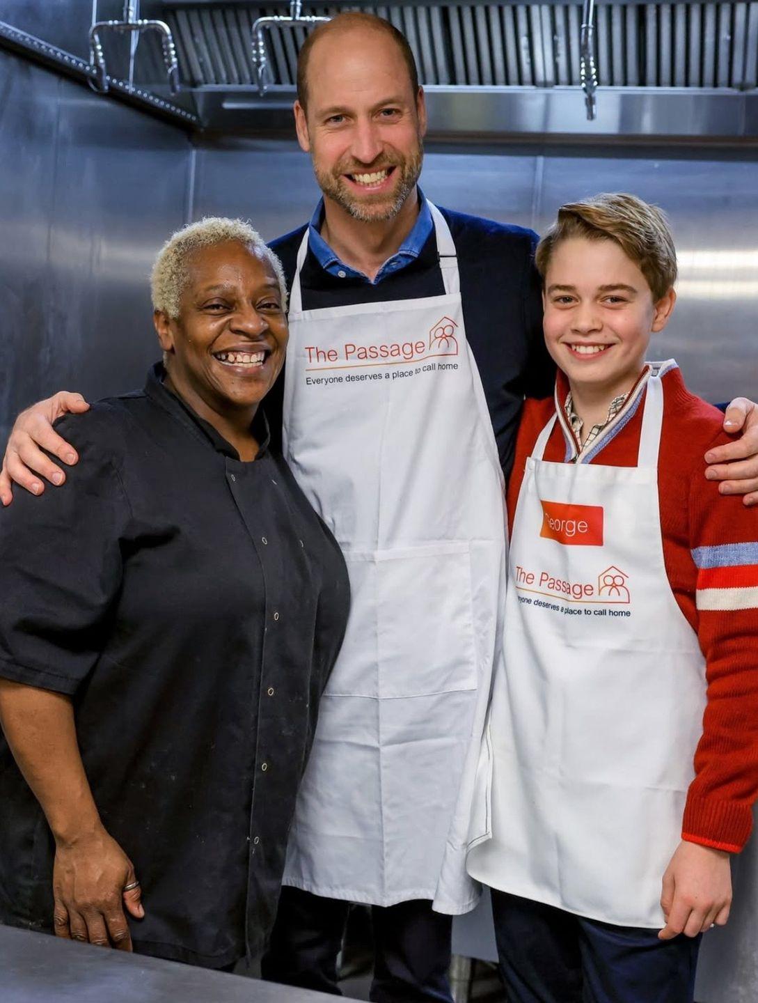 Принц Уильям и принц Джордж