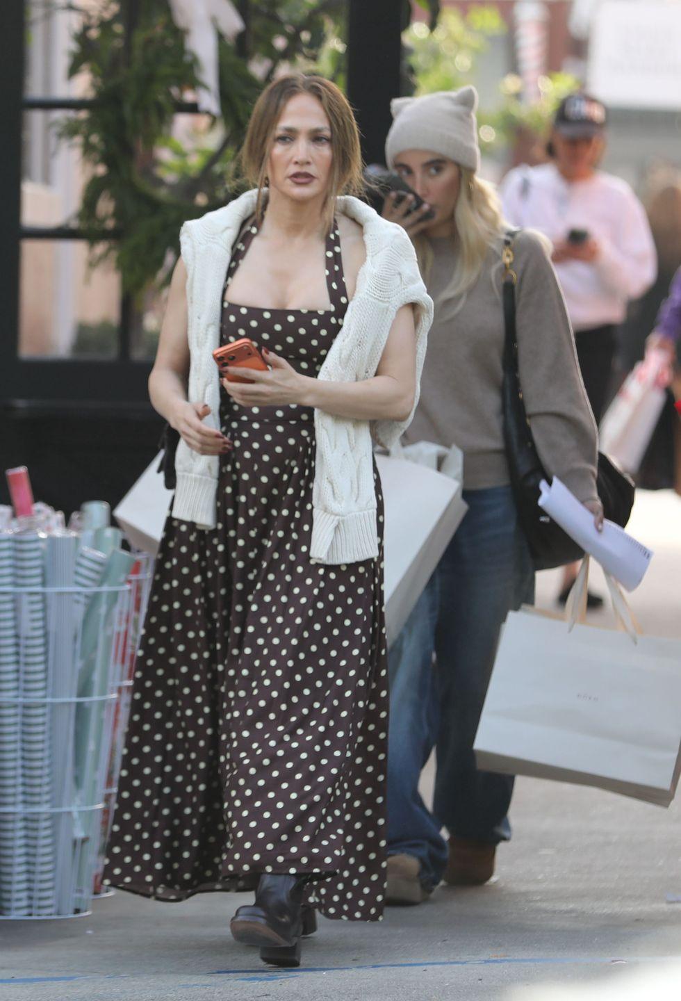 Дженнифер Лопес за покупками Дженнифер Лопес за покупками