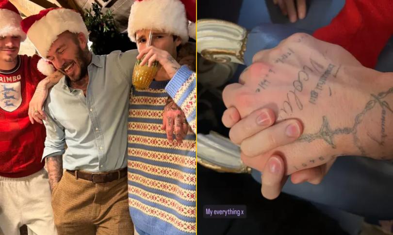 Рождество Бекхэмов (без Бруклина) Рождество Бекхэмов (без Бруклина)