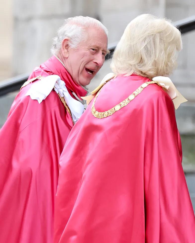 Король Карл III и королева Камилл