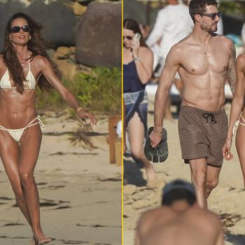 Изабель Гулар променяла  «белое Рождество» на солнце Карибов