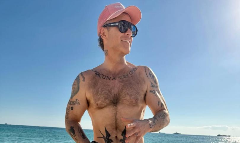 Робби Уильямс показал форму мечты