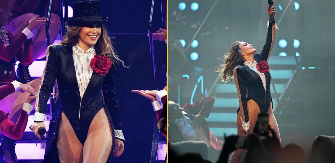 Дженнифер Лопес блистает в откровенных нарядах и шутит о своем браке во время серии концертов в Лас-Вегасе