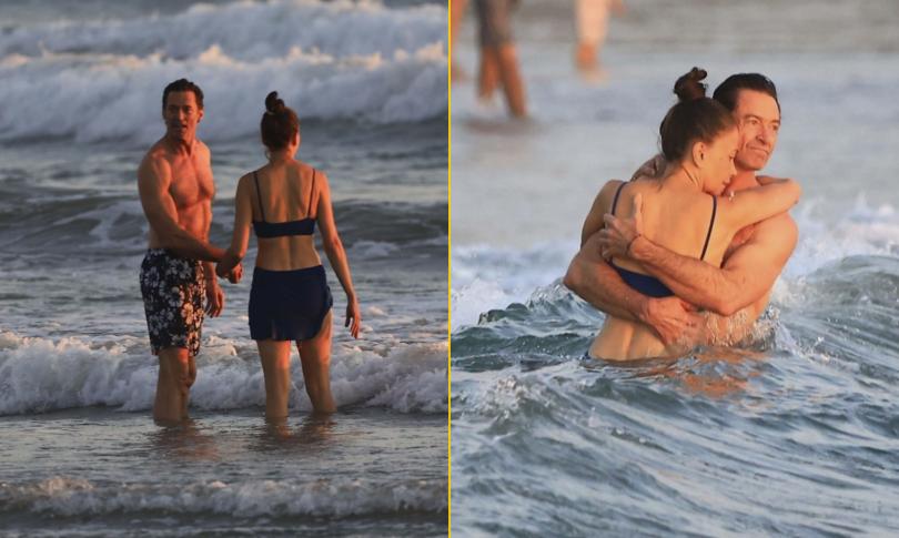 Хью Джекман, океан и бикини: как Росомаха сдался волнам любви в Коста-Рике