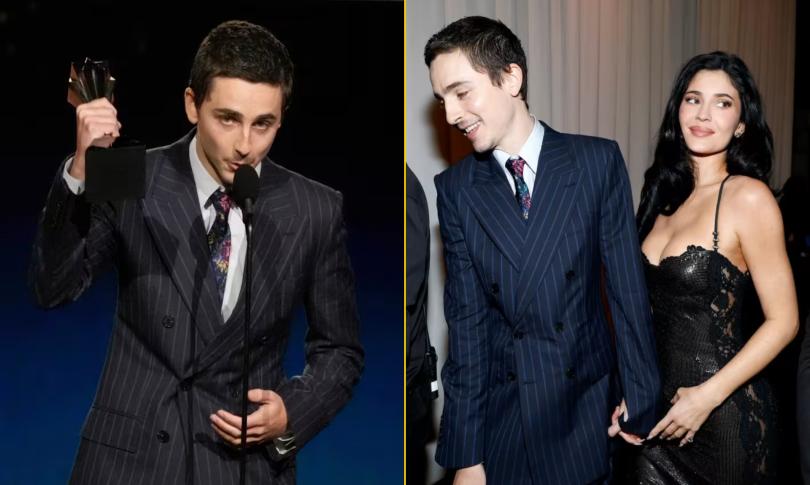 Тимоти Шаламе признался в любви Кайли Дженнер со сцены Critics Choice Тимоти Шаламе признался в любви Кайли Дженнер со сцены Critics Choice