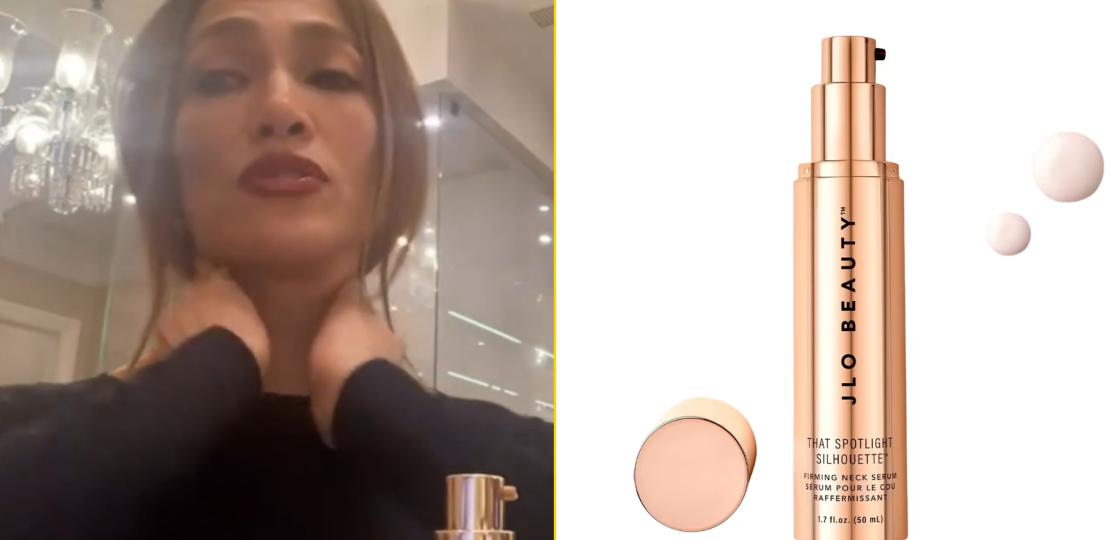 Шея на строгом режиме: Дженнифер Лопес объявила о новой сыворотки