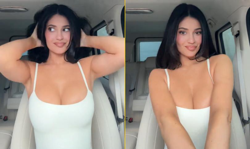 Кайли Дженнер показала новую стрижку в TikTok