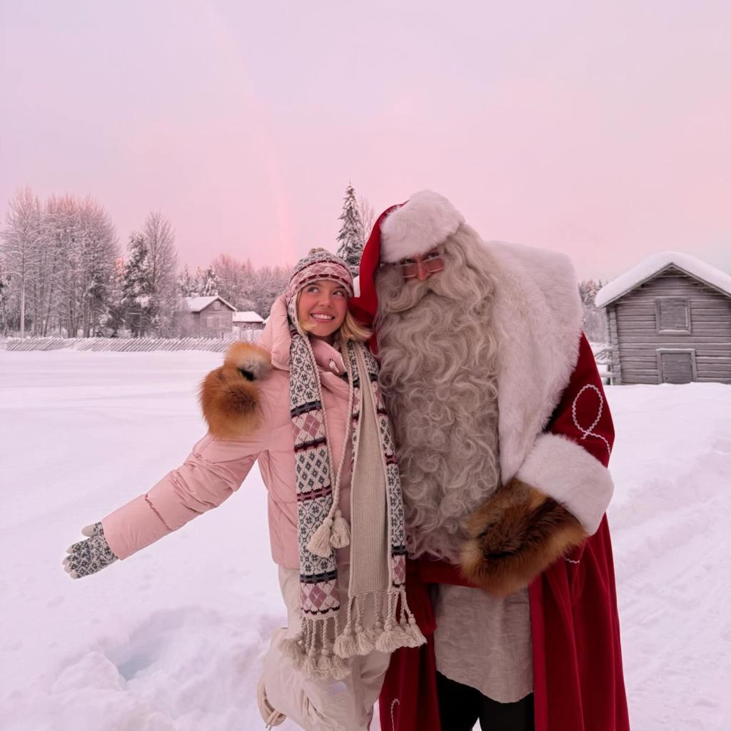 Звезда сериала «Кристи» во вторник опубликовала серию фотографий с зимнего отдыха, на которых запечатлены джинсы American Eagle, сопроводив их подписью: «Несколько любимых зимних образов из моей поездки».