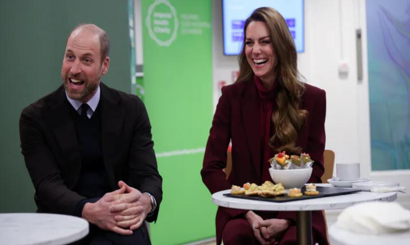 Кейт Миддлтон и принц Уильям посетили больницу в Лондоне