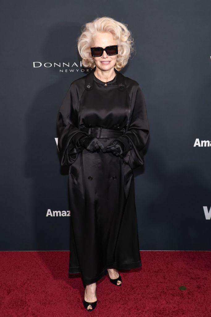 Памела Андерсон, удостоенная звания «Икона красоты».