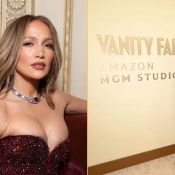 Дженнифер Лопес и её соблазнительная грудь блистали на вечеринке перед вручением премии «Золотой глобус»