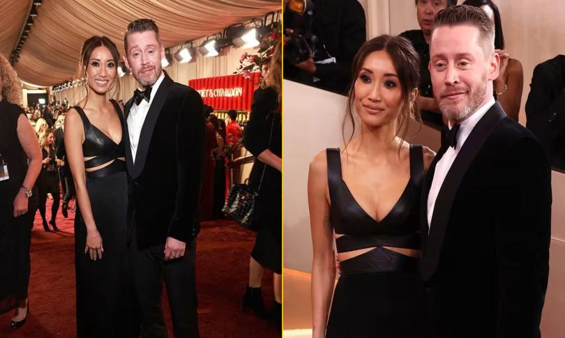 «Золотой глобус» 2026. Маколей Калкин вернулся на гала-церемонию после 35-летнего перерыва. Его сопровождала его любимая жена