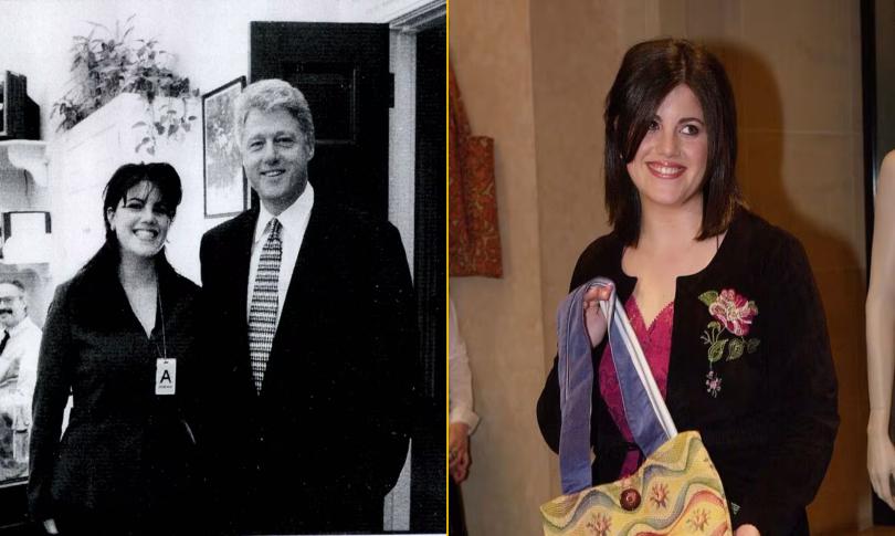 Моника Левински и Билл Клинтон