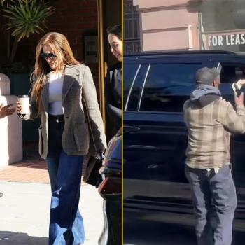 Щедрая Дженнифер Лопес, с сумочкой за 80 000 долларов, оказала помощь бездомному