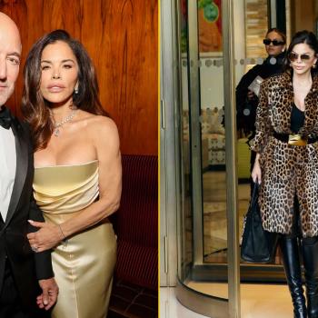 Элегантная Лорен Санчес блистает на парижских улицах в пальто с леопардовым принтом