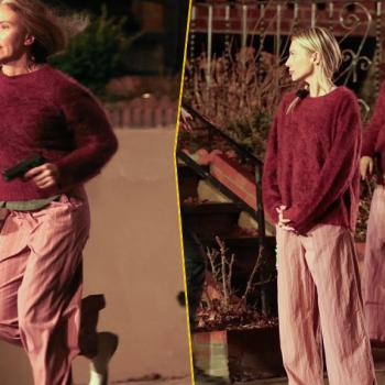 Скарлетт Йоханссон заметили на съемках нового «Экзорциста» в Нью-Йорке