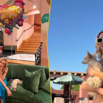 Бриттани Сноу ярко отметила 40-летие у бассейна и поделилась мыслями о принятии себя