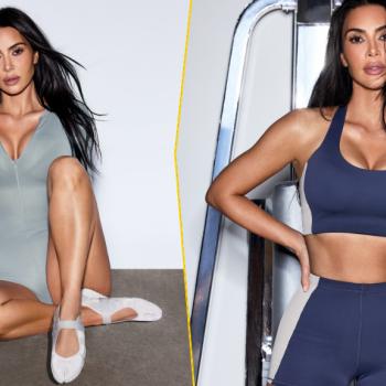 Ким Кардашьян показала один из самых удачных образов Nike x Skims