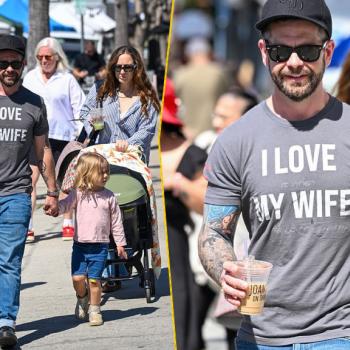 Джек Осборн вышел на прогулку с семьей и впервые показал новорожденную дочь