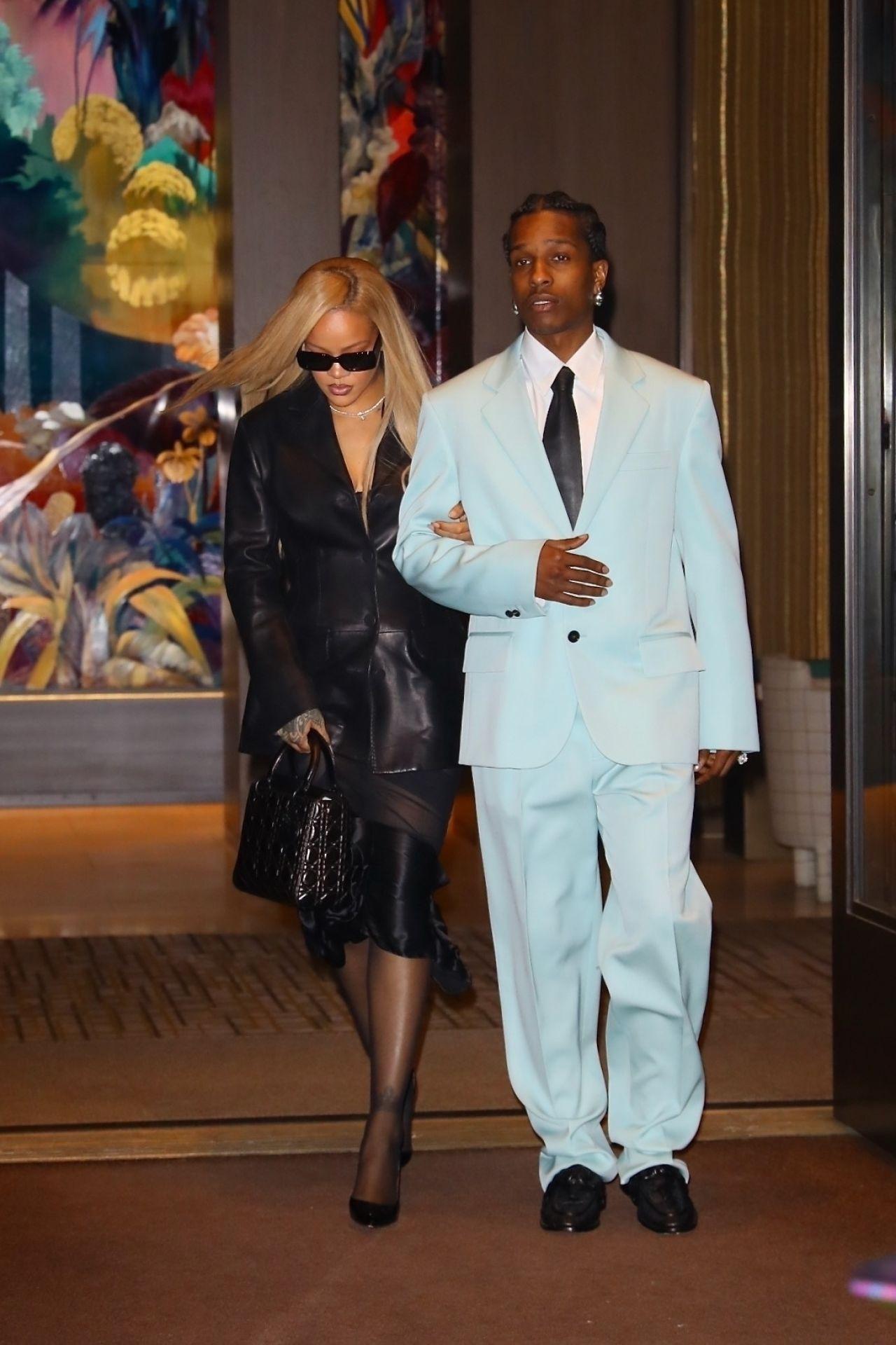 Рианна и ASAP Rocky едут на вечеринку