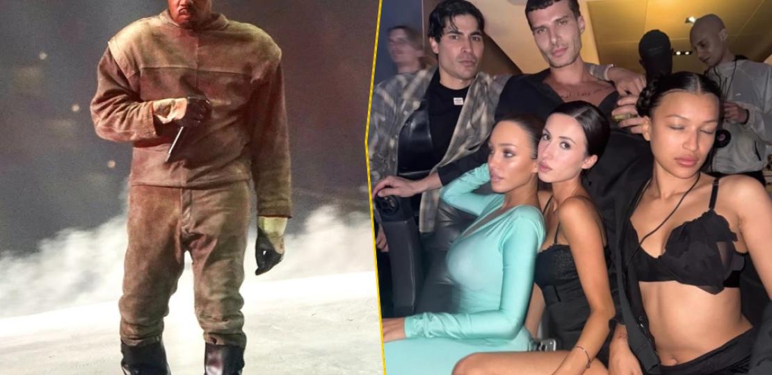 Бьянка Цензори поддержала Канье Уэста на концерте в Лос-Анджелесе