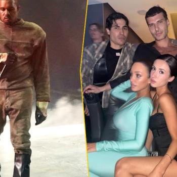 Бьянка Цензори поддержала Канье Уэста на концерте в Лос-Анджелесе