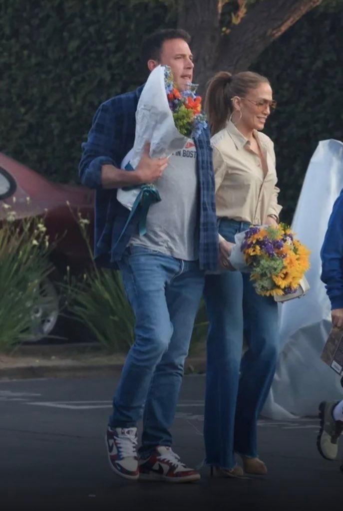 Дженнифер Лопес и Бен Аффлек появились вместе